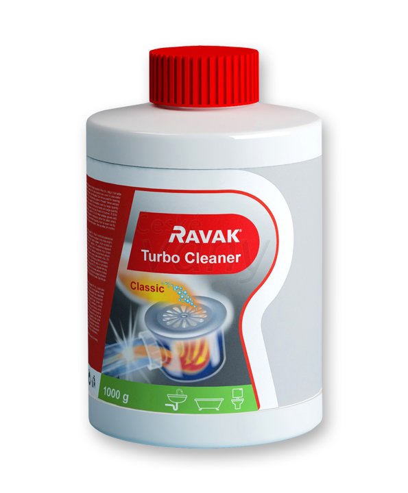 Ravak TURBO CLEANER čistič odpadů, 1000g