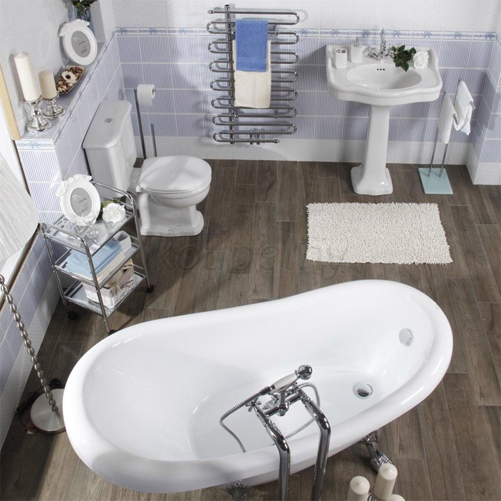 Designová koupelnová série S-line RICORDI (příklad interiérové realizace)