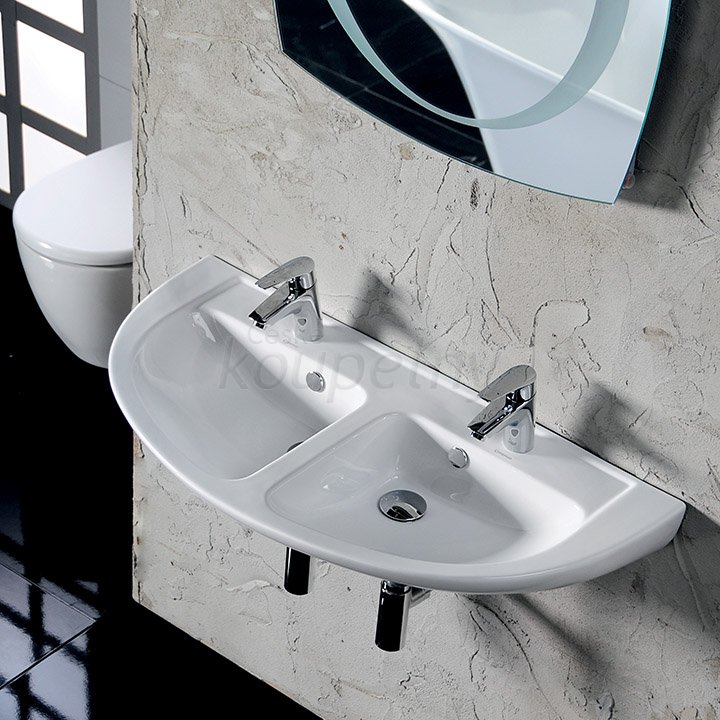 Designová série sanitární keramiky SA-line  CONTOUR - příklad interiérové realizace